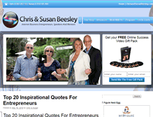 Tablet Screenshot of chrisandsusanbeesley.com